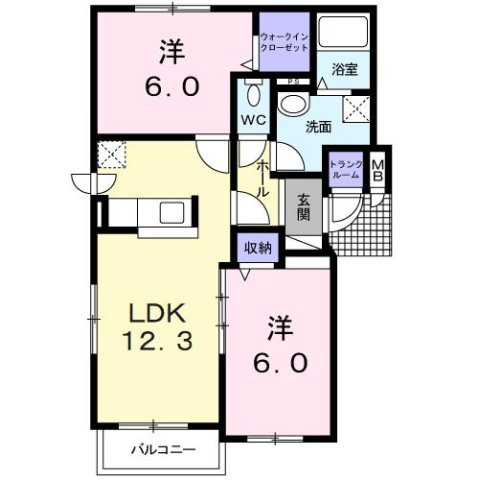 フーレビラの間取り