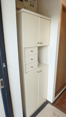 収納力のあるシューズボックス