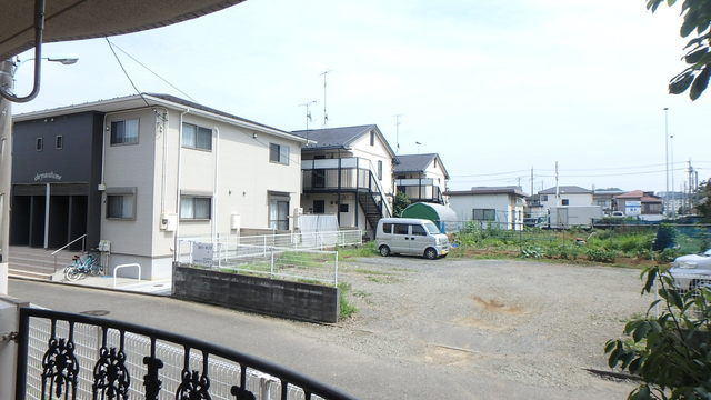 バルコニーからの景色♪
