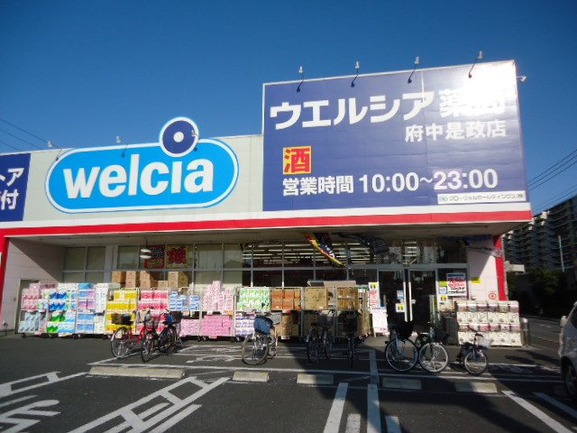 メゾンアドラブールの周辺|ウエルシア府中是政店まで723ｍ