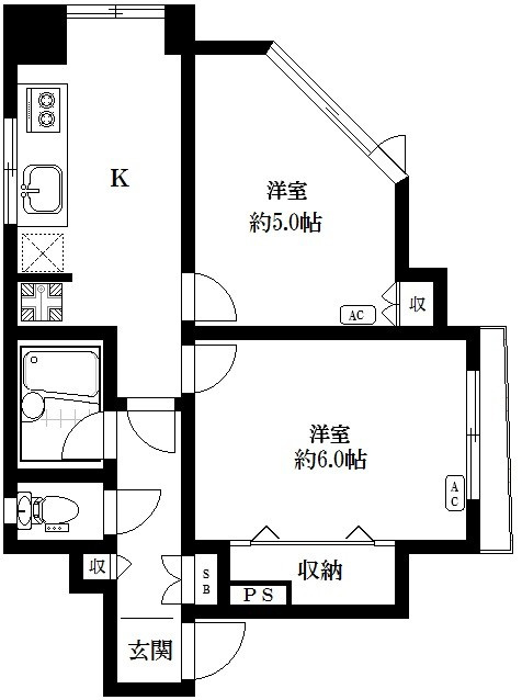 ジャクソンハイツの間取り