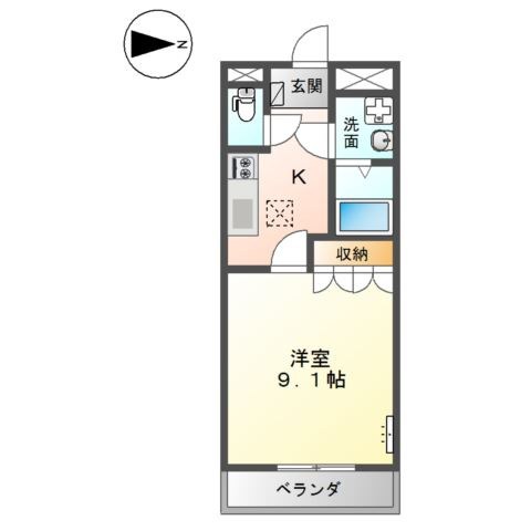 ウエスト・モンターニュの間取り