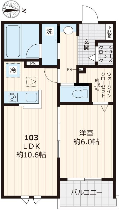 リバティ大泉学園の間取り