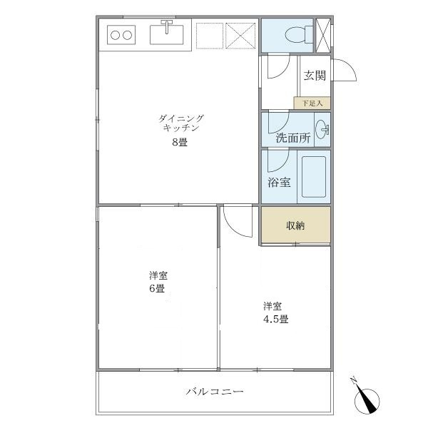 メゾン美羅樹Ｉの間取り