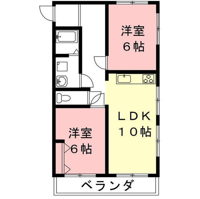 ラティーナ岐阜の間取り