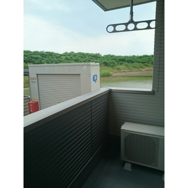 グラート　Ｂ棟のバルコニー