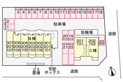 【駐車場】 | セレーノ・Ｂ