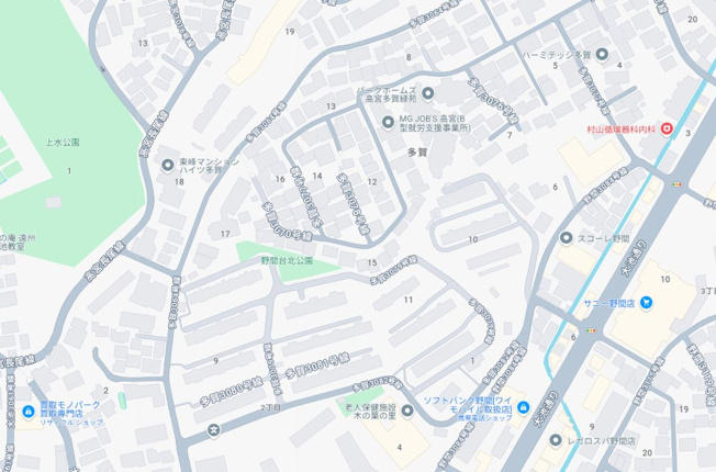 【地図】 | 東峰マンションハイツ多賀