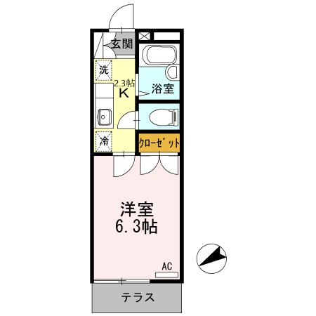 【間取り】 | 第Ⅱメゾン谷端