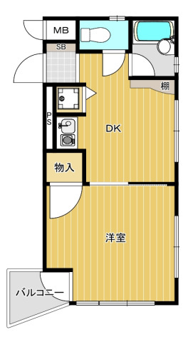 【間取り】 | ダイナコートパピヨン吉塚