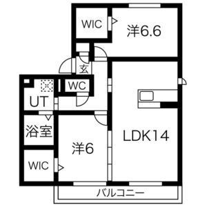 【間取り】 | ライトハウス西野