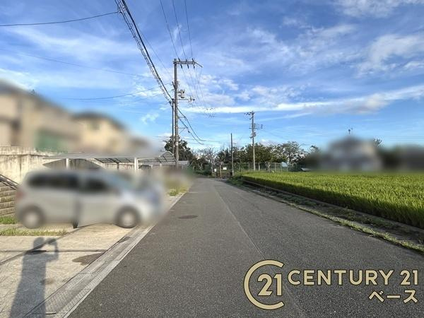 生駒郡斑鳩町龍田北２丁目　一戸建の前面道路含む現地写真|■現地撮影写真■