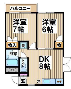 【間取り】 | 杉田レジデンス