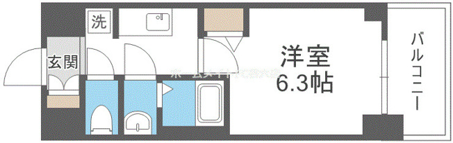 【間取り】 | アドバンス大阪フェリーチェ
