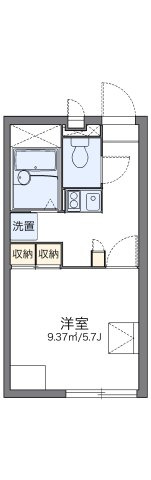 【間取り】 | レオパレスアークソレーユ東林間