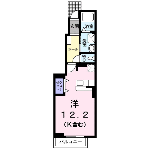 プラウド幕張本郷Ⅵの間取り
