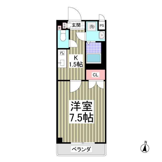 【間取り】 | セゾン・ドゥ・ブランシェ千葉中央