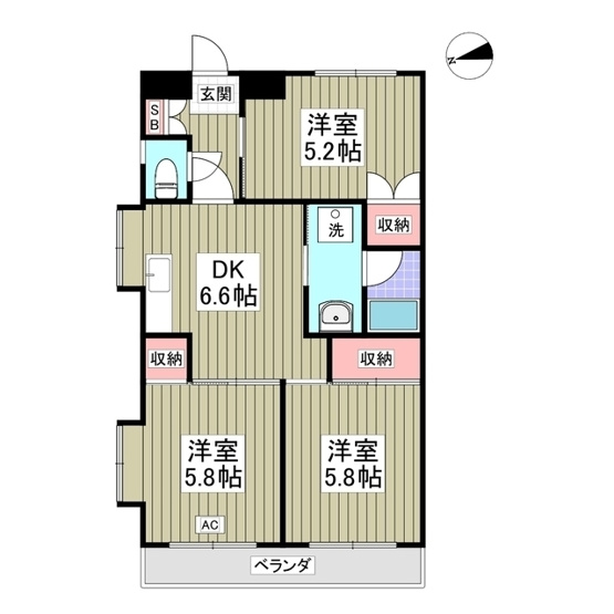 【間取り】 | 藤ハイツ
