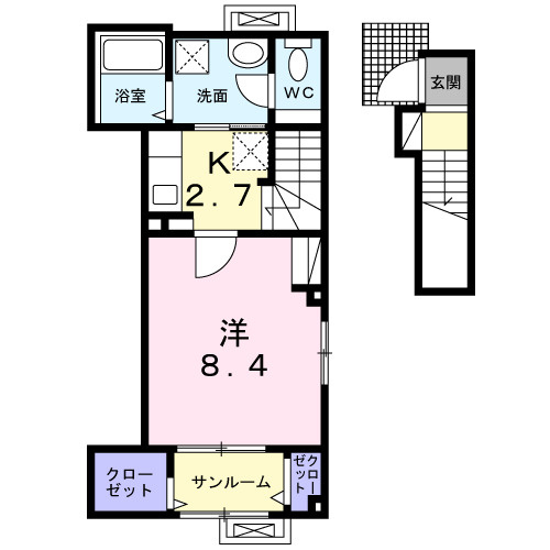 Ｇｒａｎ　Ｎｏｉｒ　Ⅰの間取り