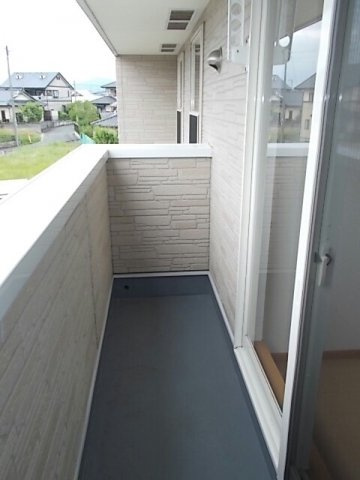 八千代ビレッジのバルコニー