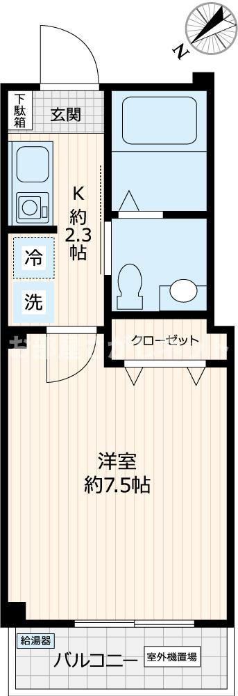 ルミエール池袋【おとり物件なし】#学生・社会人にオススメ！初期費用分割払いOK！の間取り