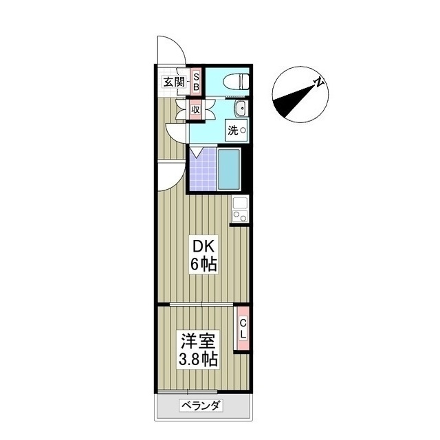 Sunny Hill Minami Hanazonoの間取り
