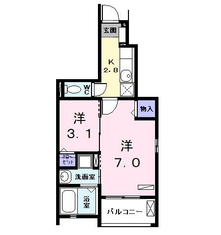 ＡＴ・ヴィレッジの間取り