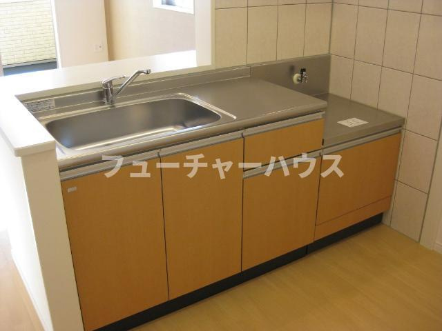 ウッドクイーンⅡ（ｗｏｏｄ　ｑｕｅｅｎ　Ⅱ）のキッチン|キッチン