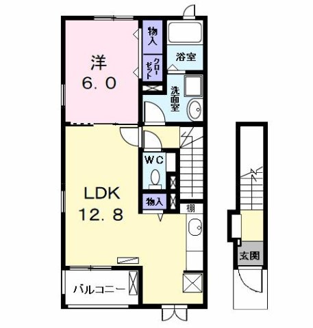 カーサ　セレノの間取り