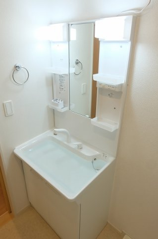 プルメリアの洗面所