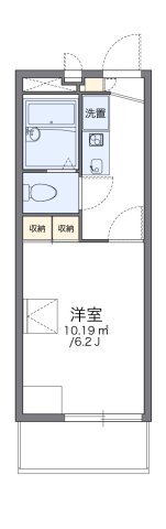 レオパレスシティヴィラ牧の里の間取り