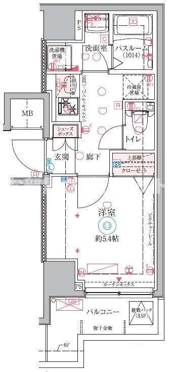 クレヴィスタ大井町【おとり物件なし】#学生・社会人にオススメ！初期費用分割払いOK！の間取り