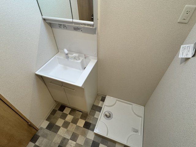 F＋style高見の里2号館の洗面所