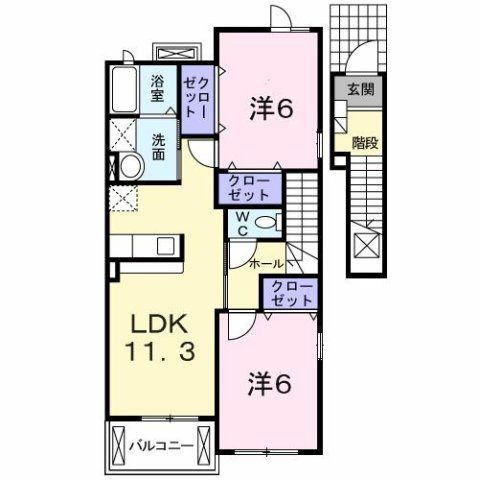 アルドールの間取り