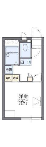 レオパレスグランマの間取り