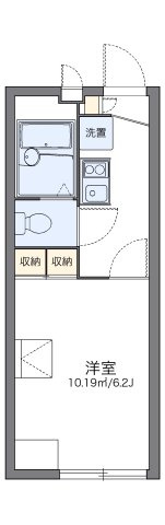 レオパレスボヌールの間取り