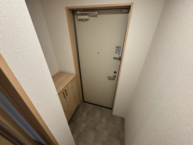 F＋style高見の里2号館の玄関