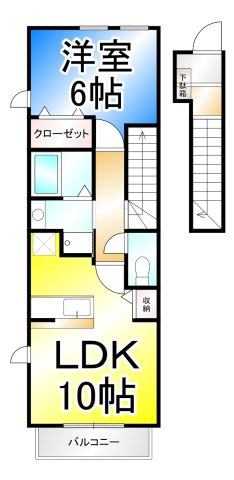 プリムヴェールの間取り
