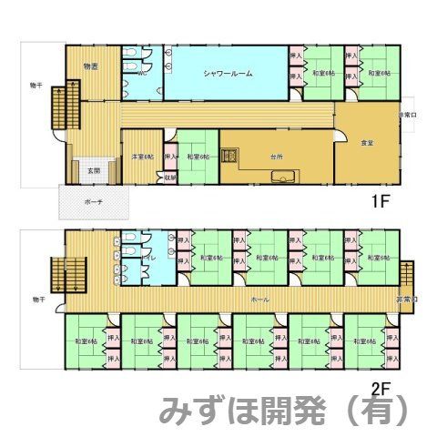 天童市大字長岡41-1の間取り