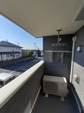 グランアルシュⅣのバルコニー