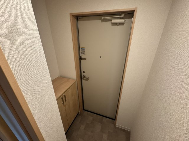 F＋style高見の里2号館の玄関