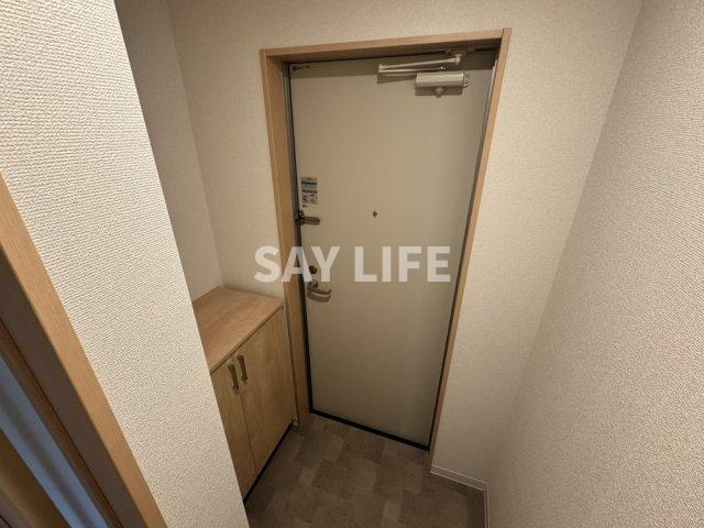 F＋style高見の里2号館の玄関