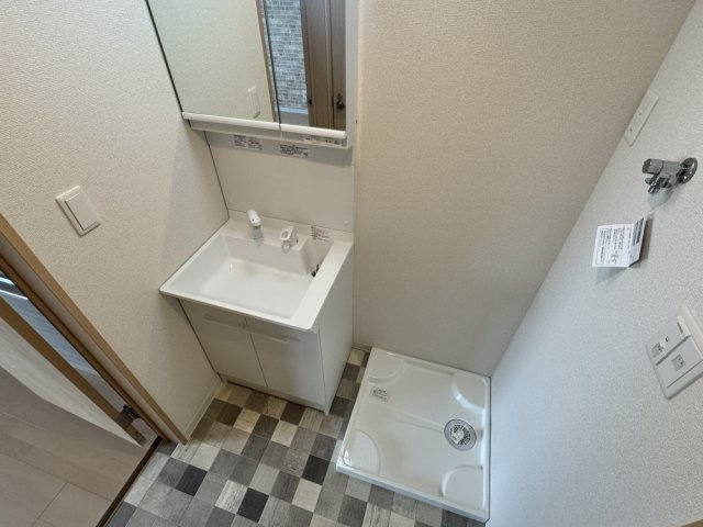 F＋style高見の里2号館の洗面所