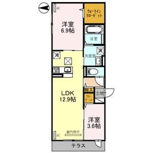 RIHITO八尾D棟の間取り