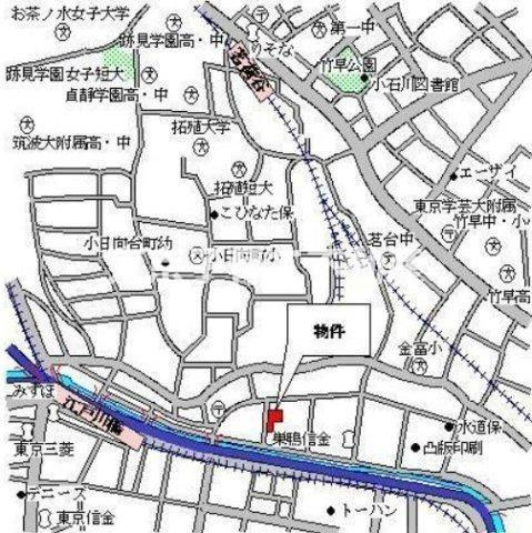 パークアクシス文京ステージの地図