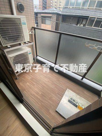 コンフォリア千石のバルコニー