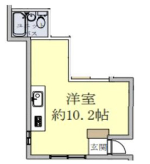 【間取り】 | 瀧ハイツ | 間取りです。