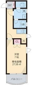【間取り】 | コリーナ代々木上原 | 間取りです。