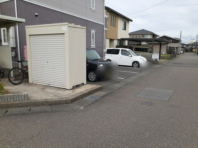 ウエスト・ピークの駐車場