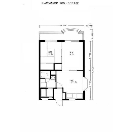 【間取り】 | エスパシオ経堂